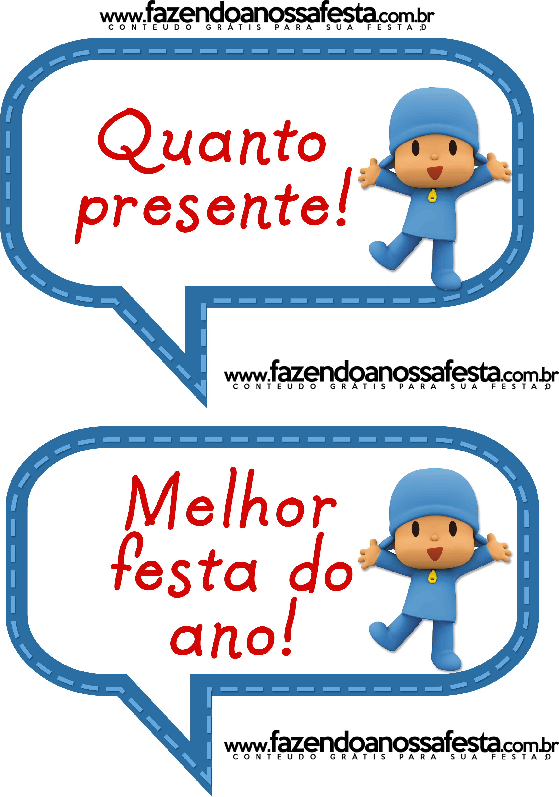 P3 - Pocoyo (2480x3508), Png Download