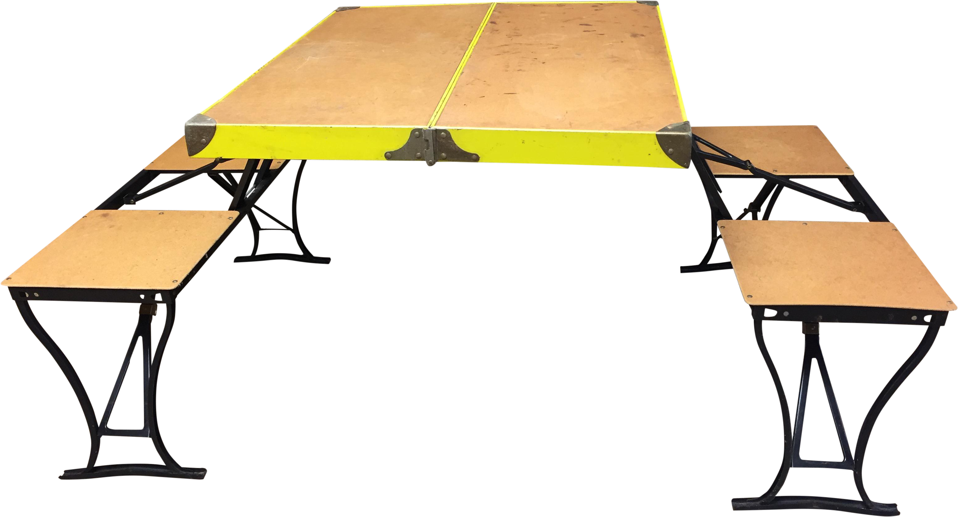 Red And White Picnic Blanket Table Png Transparent - Milwaukee Stamping Co Handy Table (3429x1852), Png Download