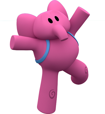 Imágenes De Pocoyo Con Fondo Transparente, Descarga - Personajes De Poco Yo (439x474), Png Download