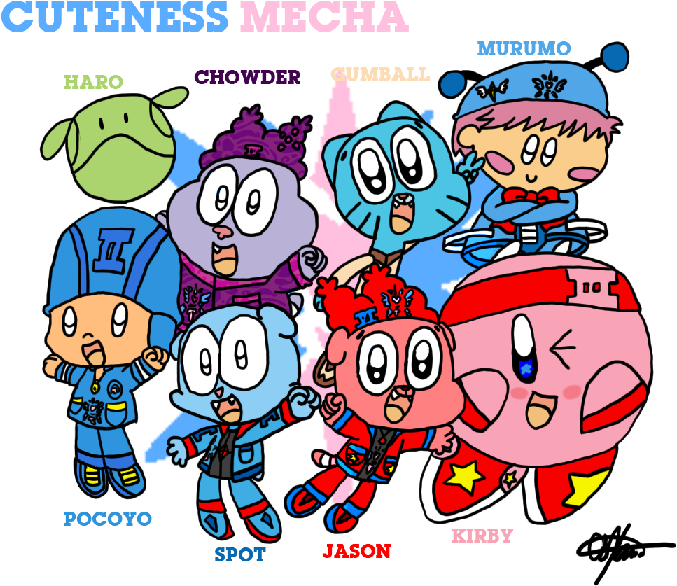 Download This Is Another Awesome Drawing Png Pocoyo Kirby Cartoon