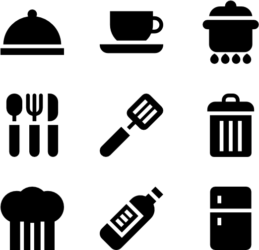 Kitchen - Icon (600x564), Png Download