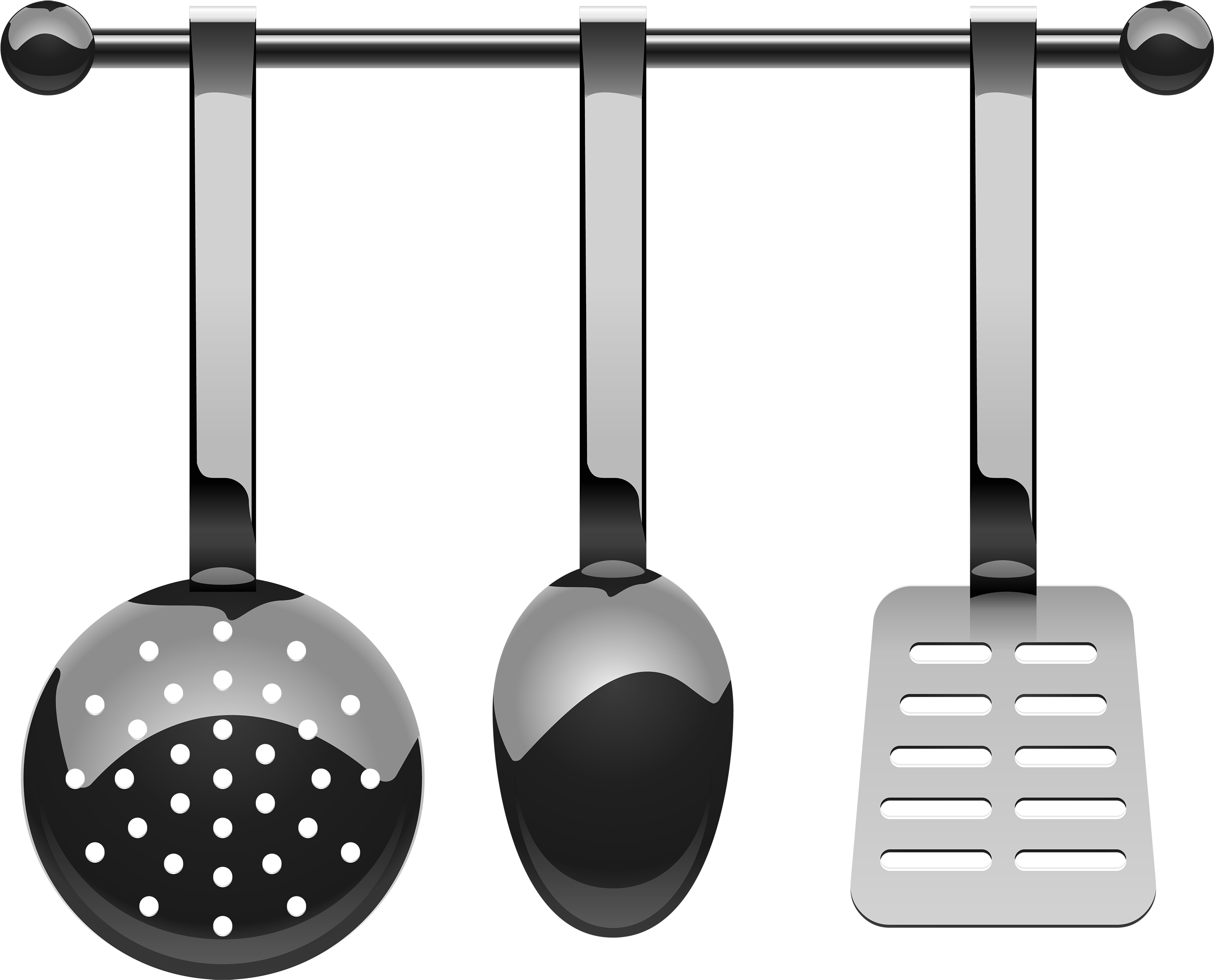 Kitchen Tool Set Png Clipart - Kitchen Clipart Png (3000x2422), Png Download