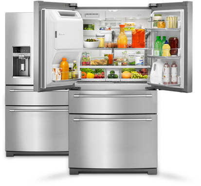 Maytag® Refrigerators Provide Optimal Storage And Keep - Maytag 26 Cu. Ft. 4door French Door Refrigerator - (600x470), Png Download
