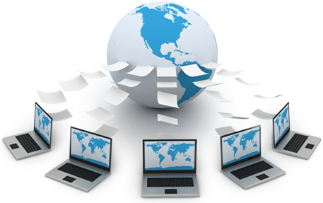 Networking - Data In Computer Png (480x350), Png Download