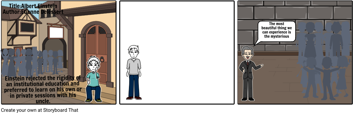 Albert Einstein - Cartoon (1164x385), Png Download