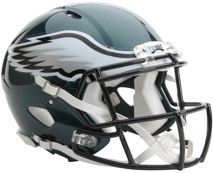 Philadelphia Eagles Png Download Image - Nfl Philadelphia Eagles Speed Authentic Football Helmet (700x575), Png Download