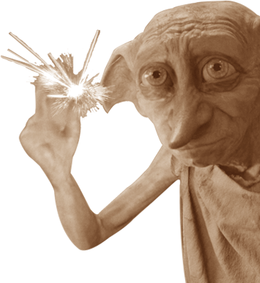 Dobby The House Elf (375x407), Png Download