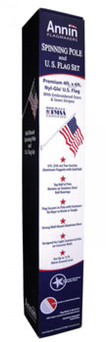 More Views - Annin Flagmakers Nylon American Flag (1200x1200), Png Download