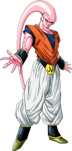Majin Bu Gotenxs Piccolo Gohan - Super Buu Gohan (428x568), Png Download