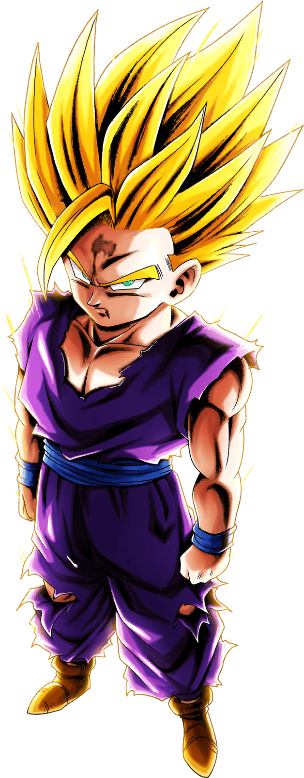 Super Saiyan 2 Gohan Youth (2048x2048), Png Download
