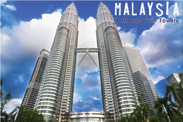 Petronas Twin Towers (605x605), Png Download