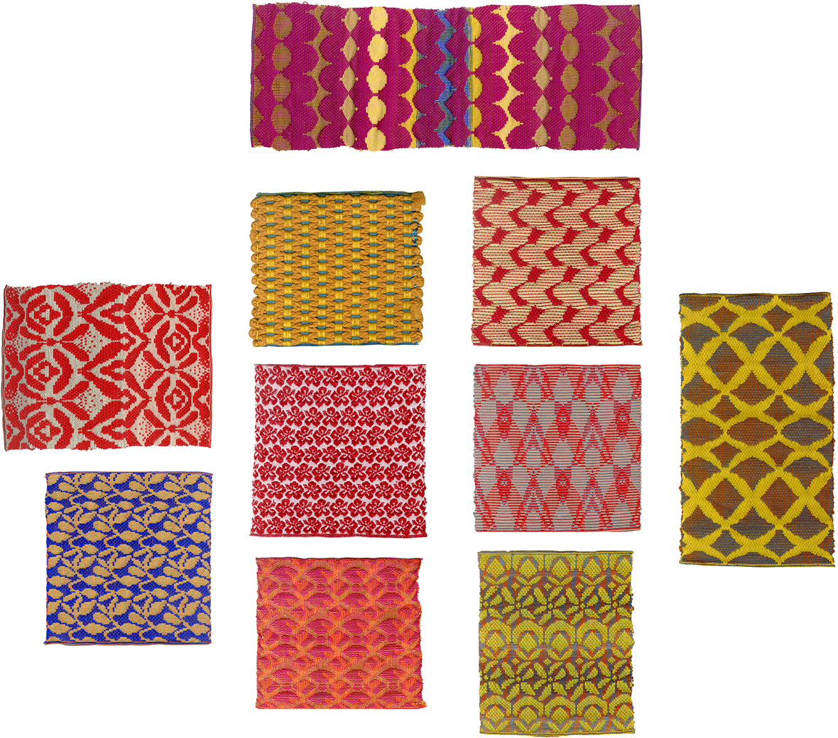 Hibiscus Collection- Dobby Samples - Pattern (1200x1052), Png Download