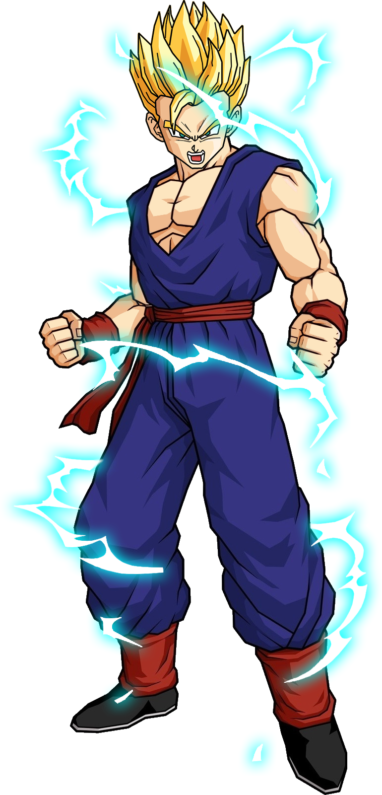 This One According - Dragon Ball Fighterz Vegito Ssgss (770x1601), Png Download