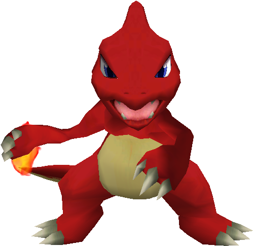 Video - Http - //www - Youtube - - Be - Charmeleon Super Smash Bros (522x502), Png Download