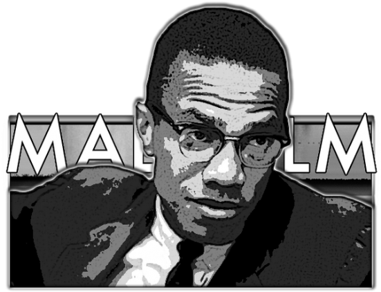 Biz Malcolm X'i Çok Sevdik - Illustration (550x431), Png Download