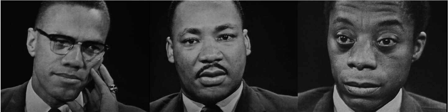 Malcolm X, Martin Luther King, James Baldwin - Am Not Your Negro Talk (1920x1080), Png Download