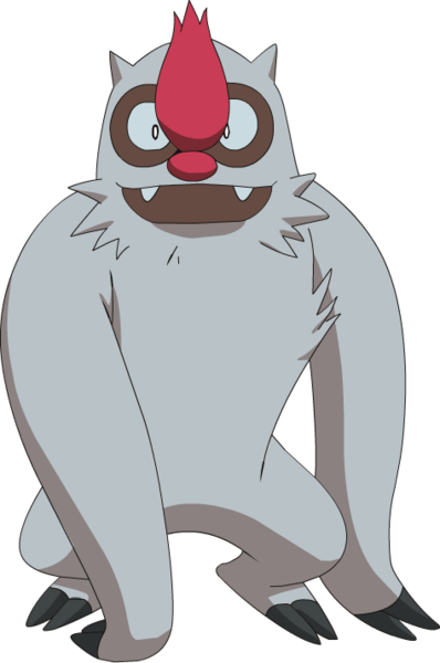 Vigvig Avatar - Pokemon Vigoroth (398x600), Png Download