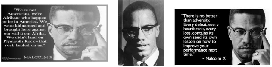 Malcolm Was A Smart, Focused Student - Malcolm X Quotes (903x225), Png Download