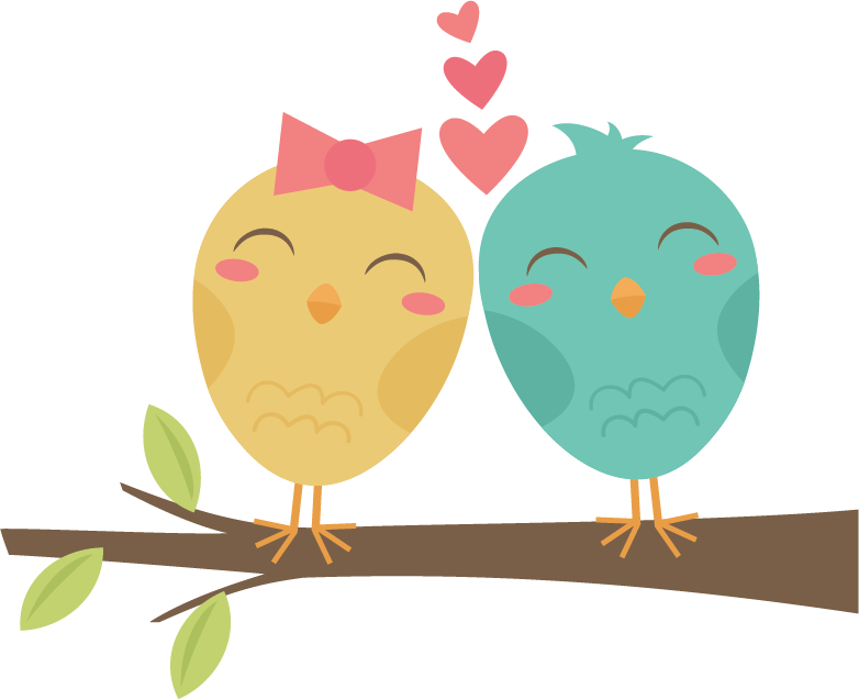 Love Birds Png Transparent Images - Birds In Love Png (782x637), Png Download