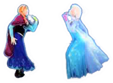 Let It Go Dancers - Just Dance Let It Go (542x394), Png Download