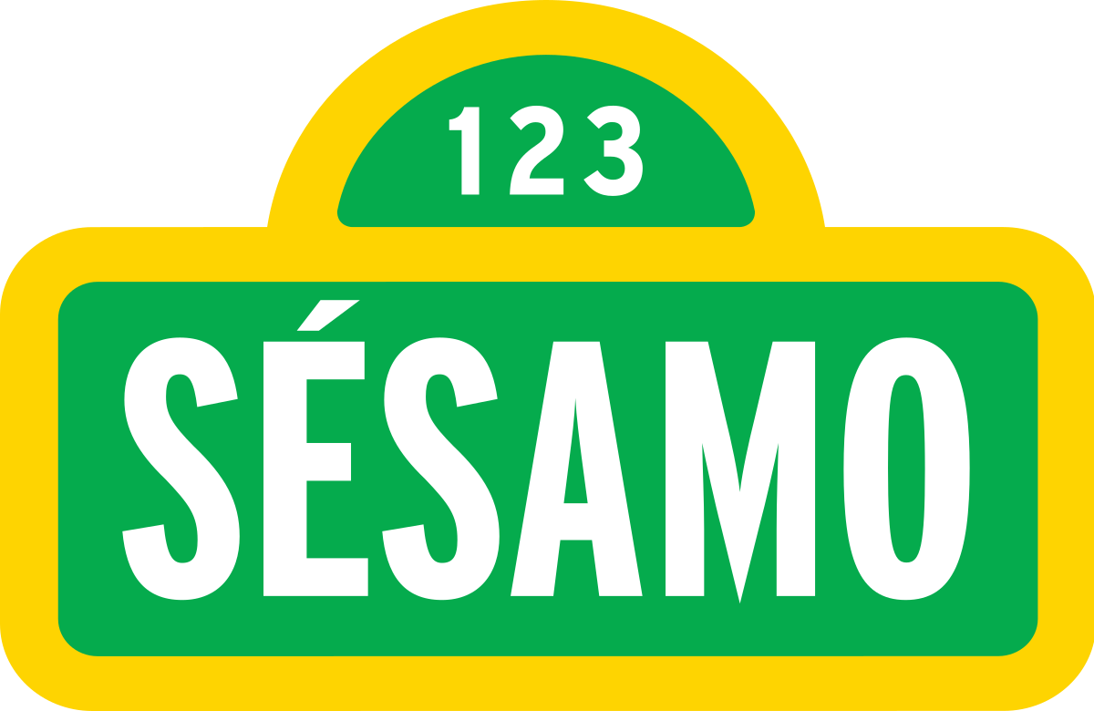 Sesame Street Logo (1200x780), Png Download