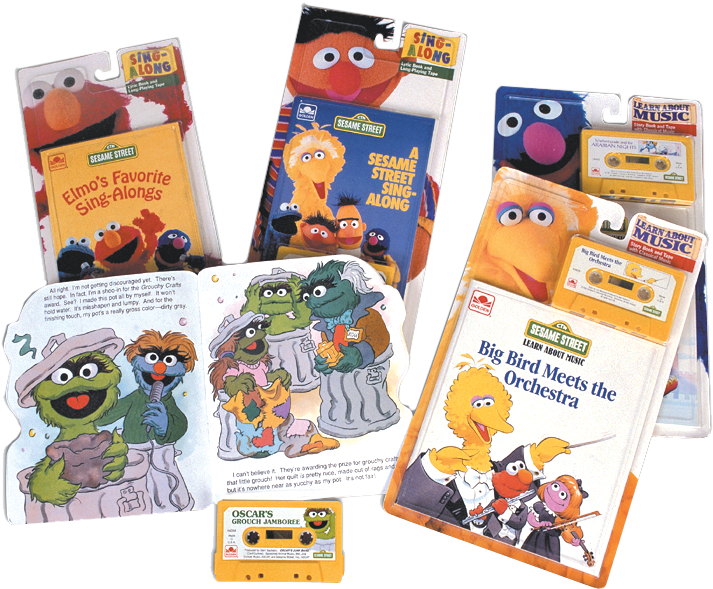 Logos, Covers, Packaging For Ctw - Sesame Street Oscars Grouch Jamboree (841x720), Png Download