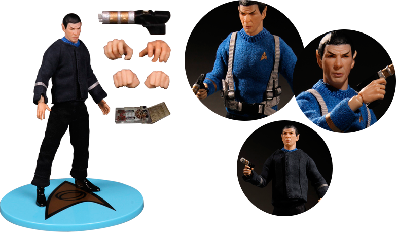 12 Collective Star Trek Variant Spock Limited Edition - Mezco Spock The Cage (781x457), Png Download