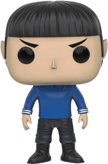 Star Trek Beyond Spock Pop Figure - Star Trek Pop Funko (555x555), Png Download