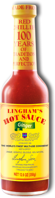 Lingham's Chilli Sauce Extra Hot (190x693), Png Download
