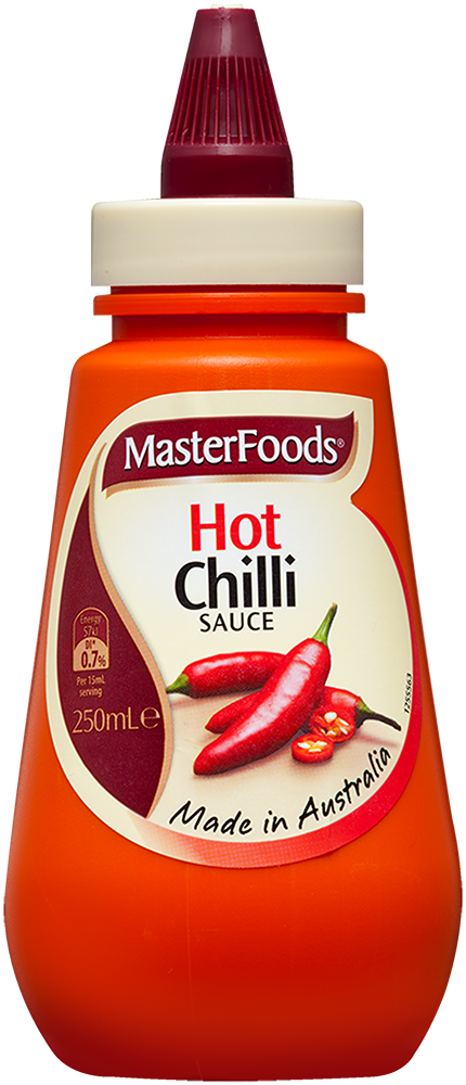 Hot Chilli Sauce - Masterfoods Sweet Chilli Sauce (430x1000), Png Download
