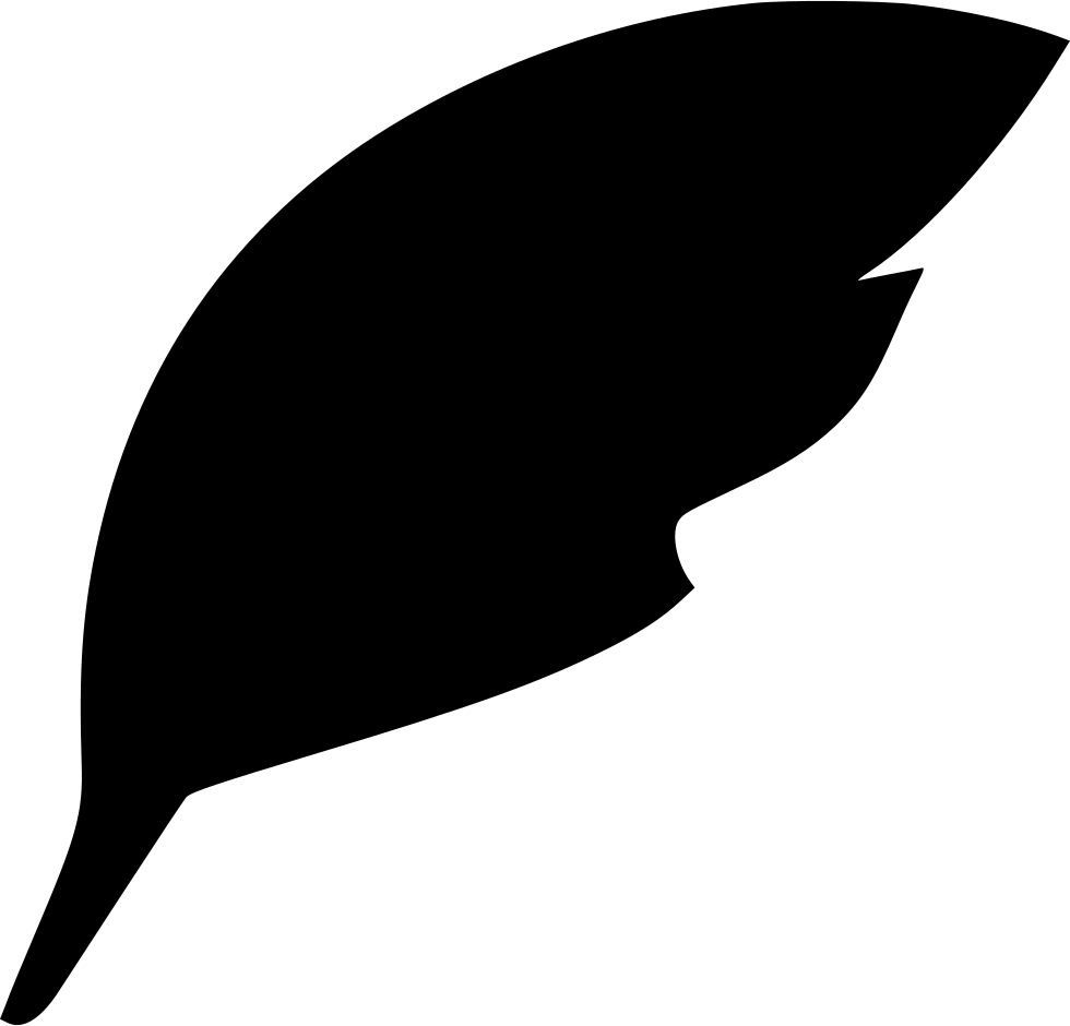 Feather Pen Isntrument Draw - Drawing (980x940), Png Download