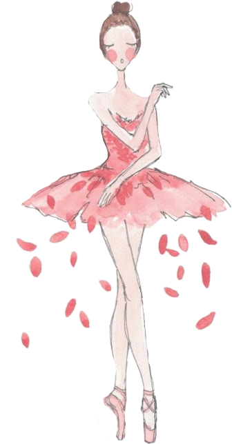Bailarinas De Ballet Dibujo (480x676), Png Download
