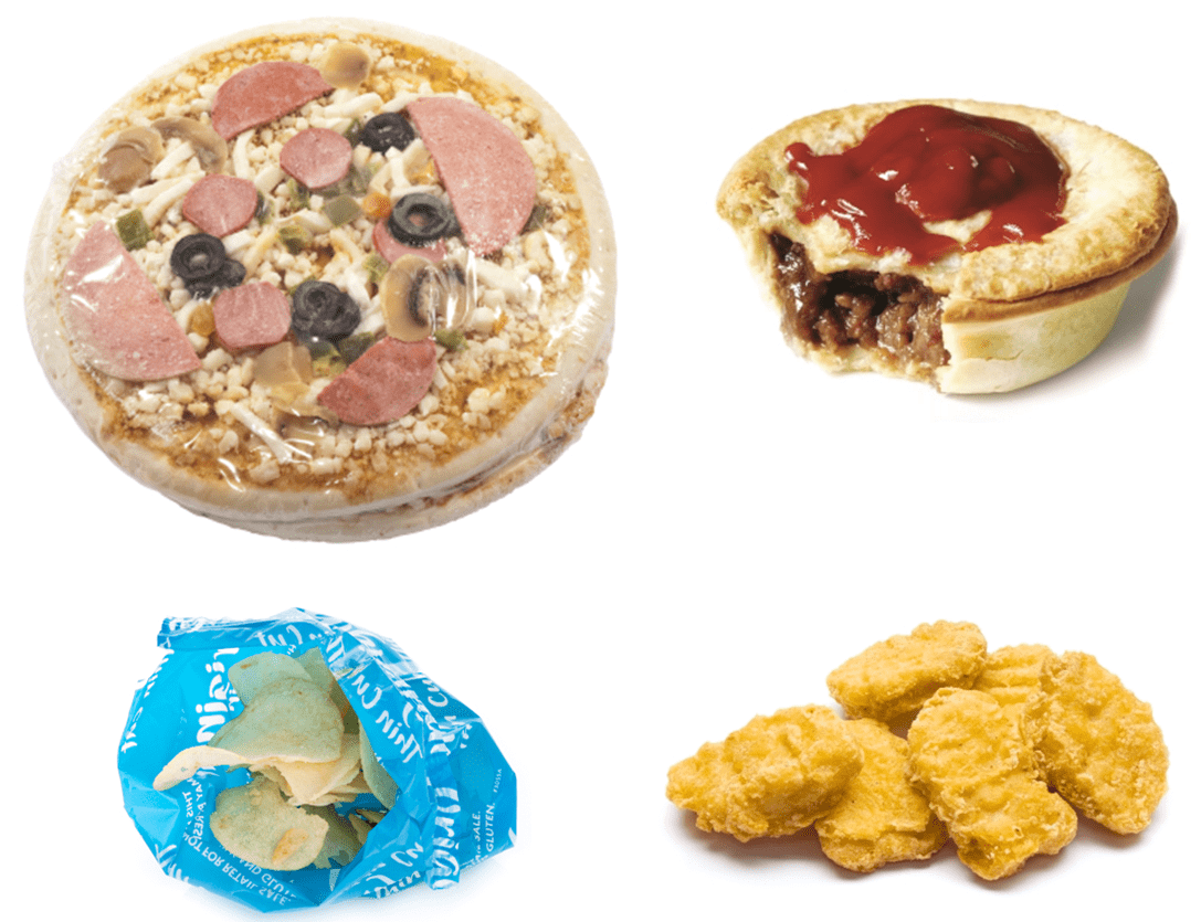 Processed Foods - Healthy Junk 2 By Julius Kieser (1087x835), Png Download