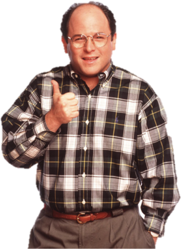 Seinfeld - George Costanza (625x834), Png Download