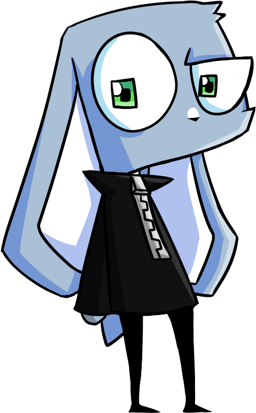 Invader Zim Art Style By Cannibalcricket - Invader Zim Art Style (544x896), Png Download
