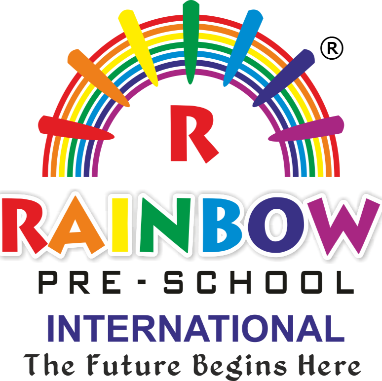 Rainbow Preschools International Logo - Rainbow International School Logo (774x772), Png Download