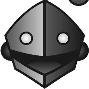 Polite Robot Productions Visual Identity - Cartoon (404x316), Png Download