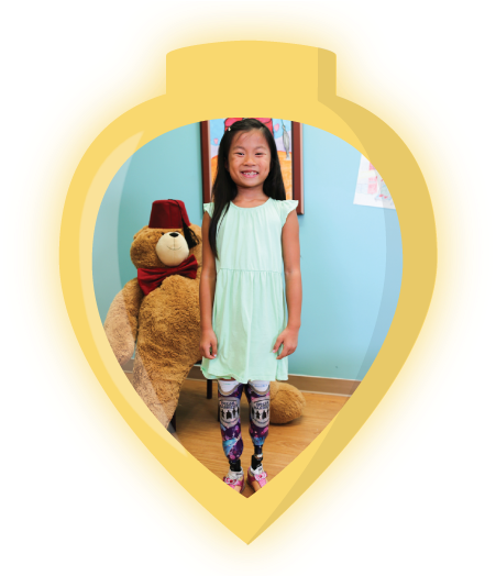 Help Kids Like Bayley Be Kids - Girl (549x523), Png Download