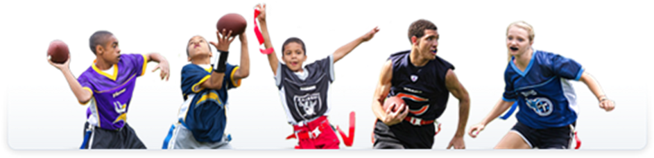 2 - Indoor Nfl Flag Football (960x365), Png Download