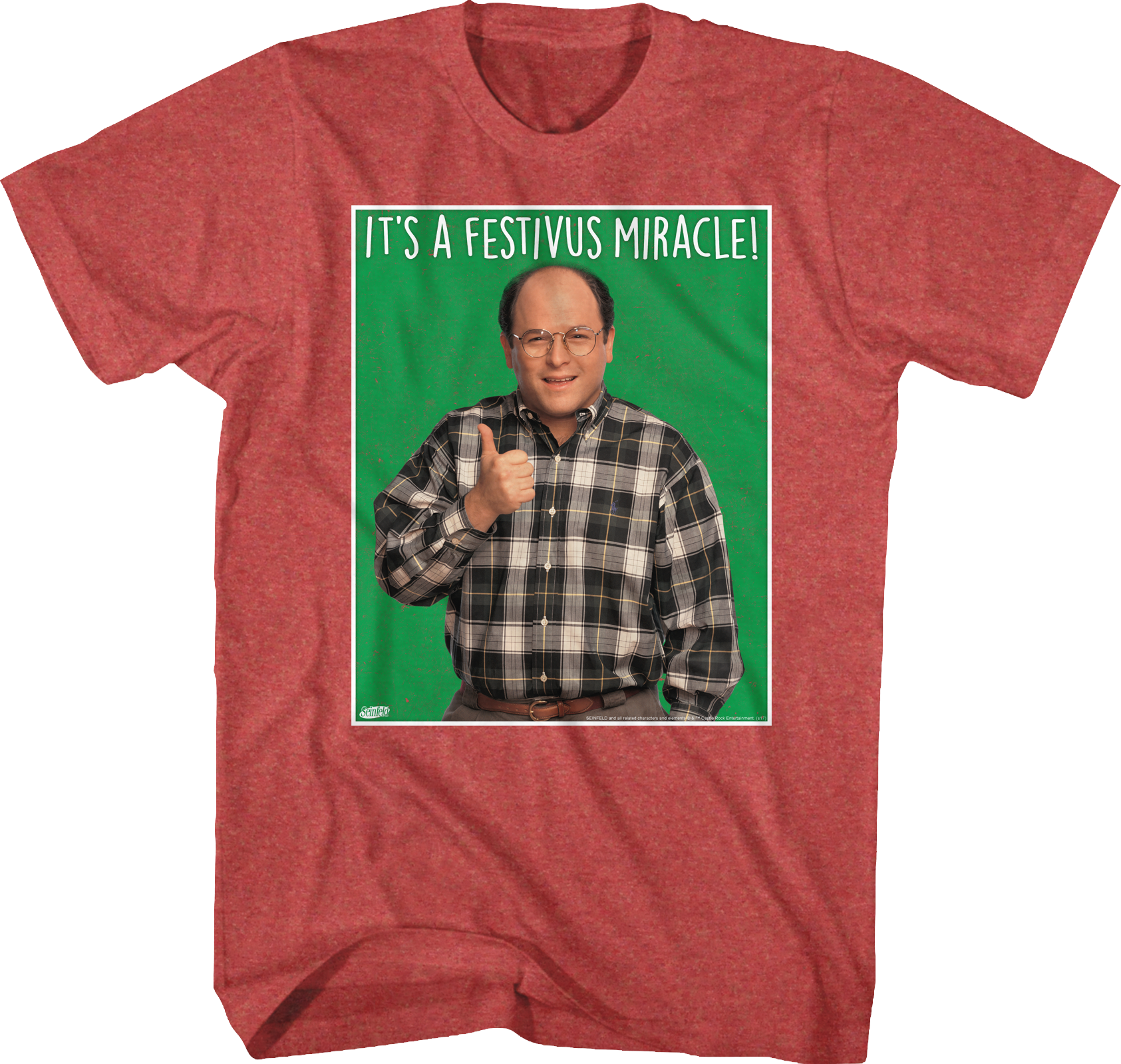 Festivus Miracle Seinfeld T-shirt (1685x1599), Png Download