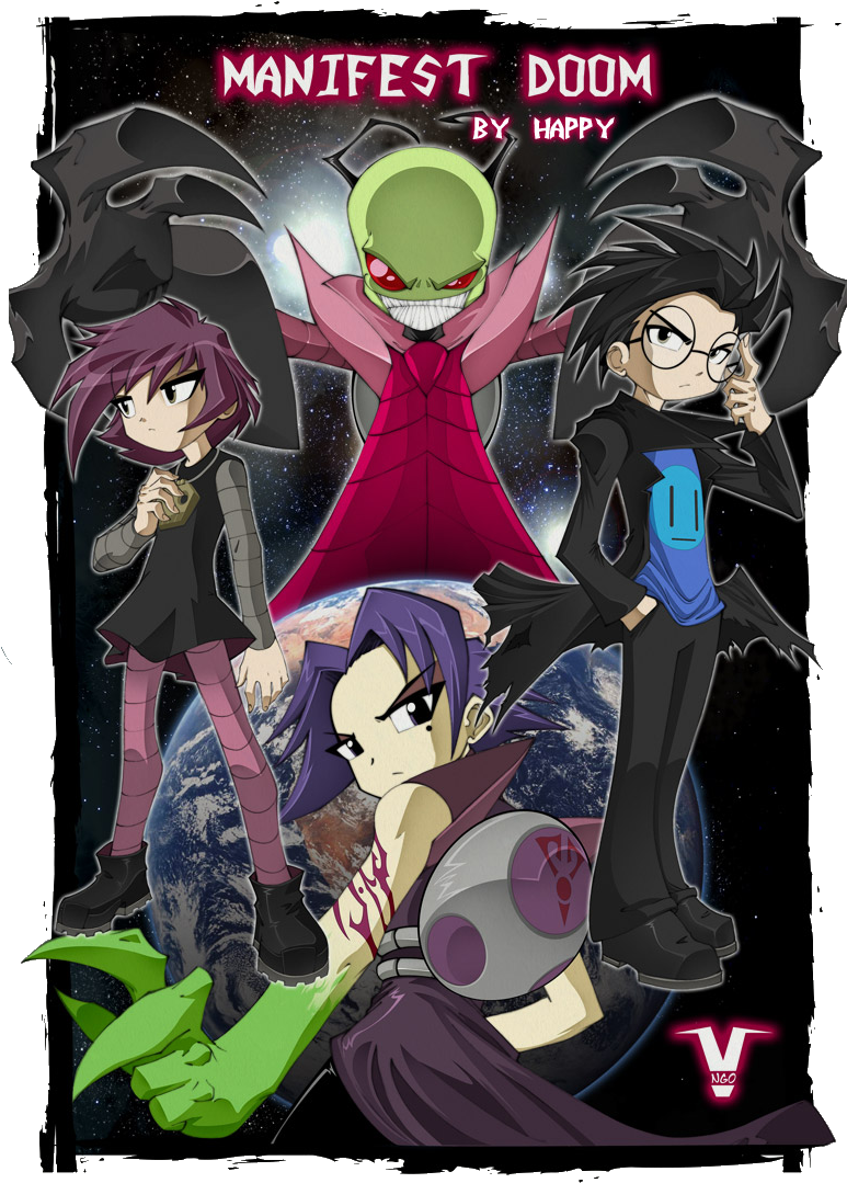 Modcover - Invader Zim Manifest Doom Cover (788x1095), Png Download