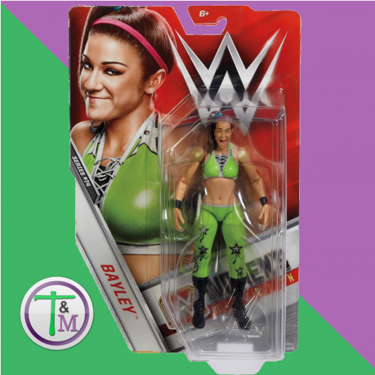 Bayley Action Figure (533x800), Png Download