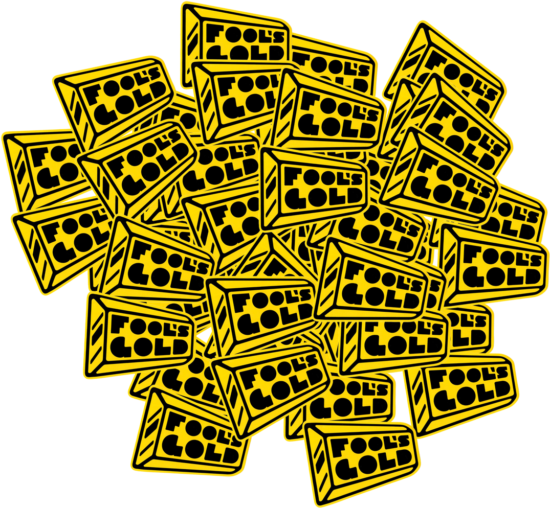 *free Fools Gold Stickers From Fools Gold Records - Fools Gold Records Png (1136x1148), Png Download