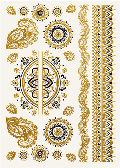 Ink Me Sticker Tattoos - Tatuaje Rimmel Ink Me (780x780), Png Download