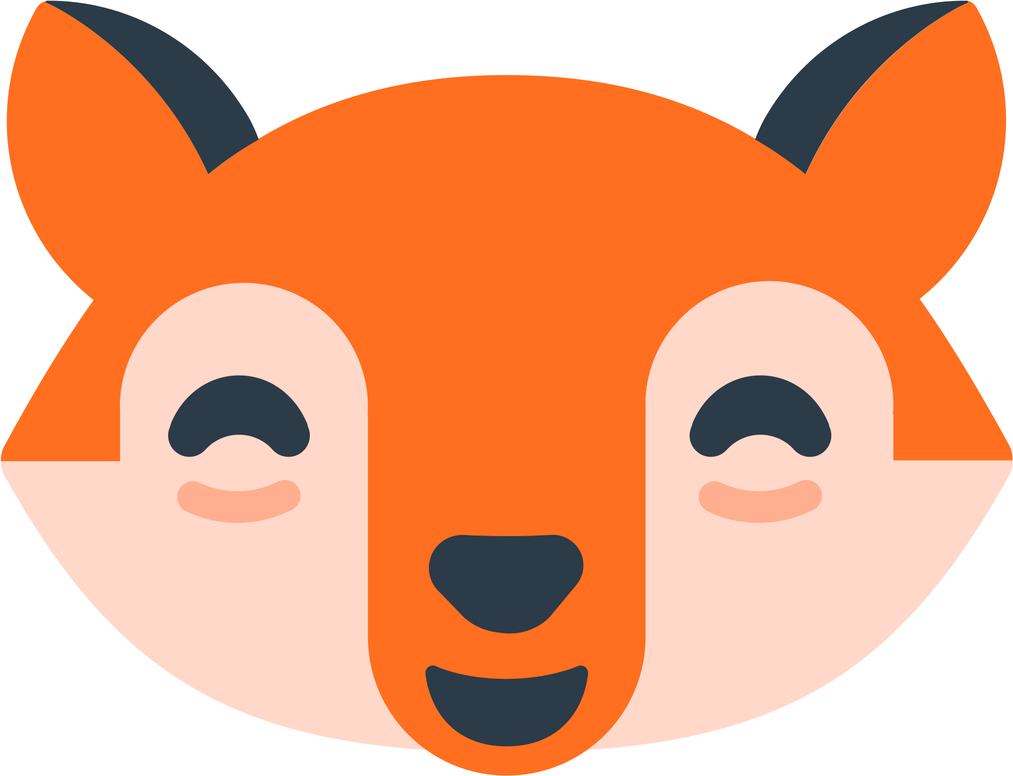 Open - Cartoon Animal Faces Mouth Open (2000x2000), Png Download