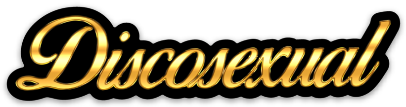 Discosexual "solid Gold" Sticker - Dream Blue Mermaid Tails (821x217), Png Download