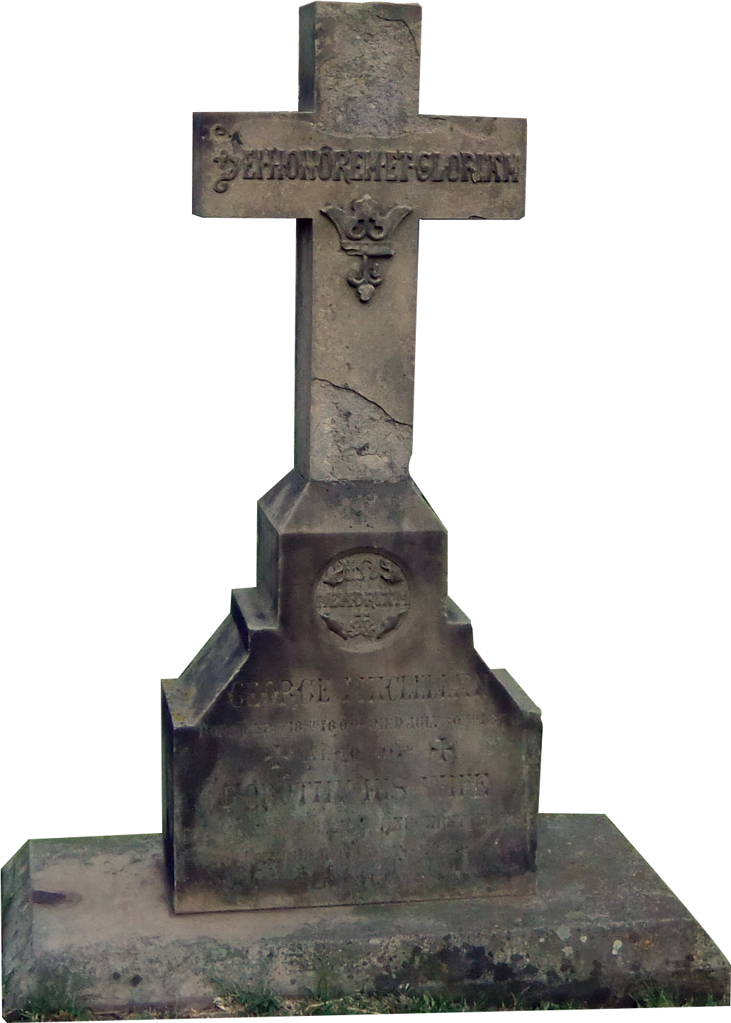 Tombstone Cross By Paulinemoss On Clipart Library - Kroc Unterzeichnungsplattform Personalisiertes Skateboarddeck (1073x1472), Png Download