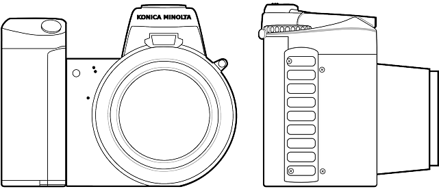 Black, Digital, Outline, Lens, White, Cartoon, Camera - Camara Fotografica Para Colorear (640x455), Png Download