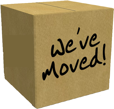 0 Replies 4 Retweets 3 Likes - We Ve Moved (450x425), Png Download