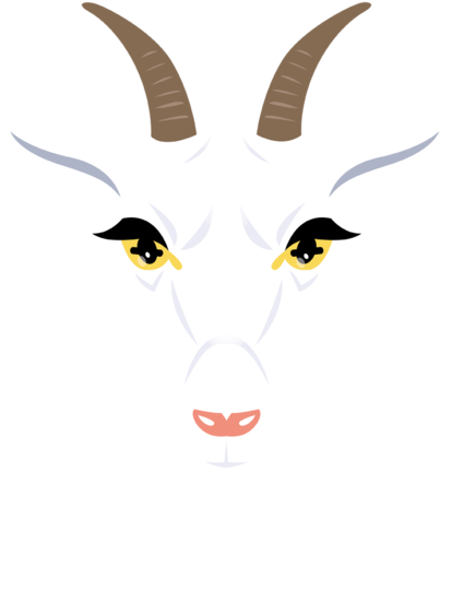 Quantum And Woody Goat Head Baby Bodysuit - Dog Licks (483x600), Png Download